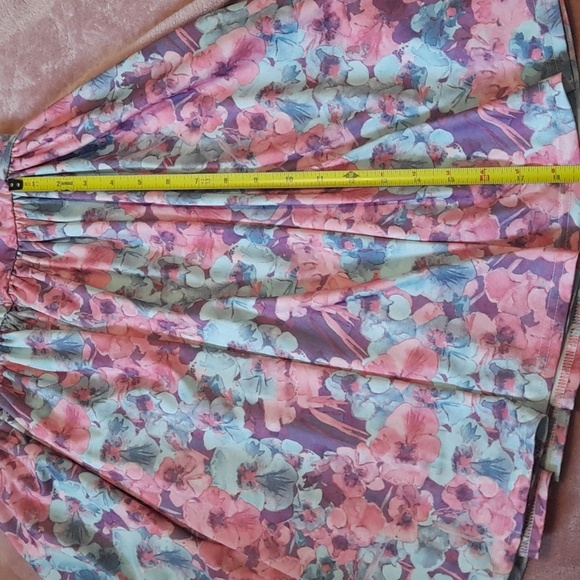 Dot dot smile floral pink dress twirl comfortable tank sleeveless size 11 used - Picture 9 of 9